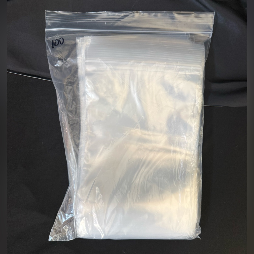 6 x 9" 2 Mil Front Pouch Reclosable Bags (100)